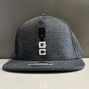 Pukka Gray Snapback Hat – BYGC Embroidered Logo (Never Worn)